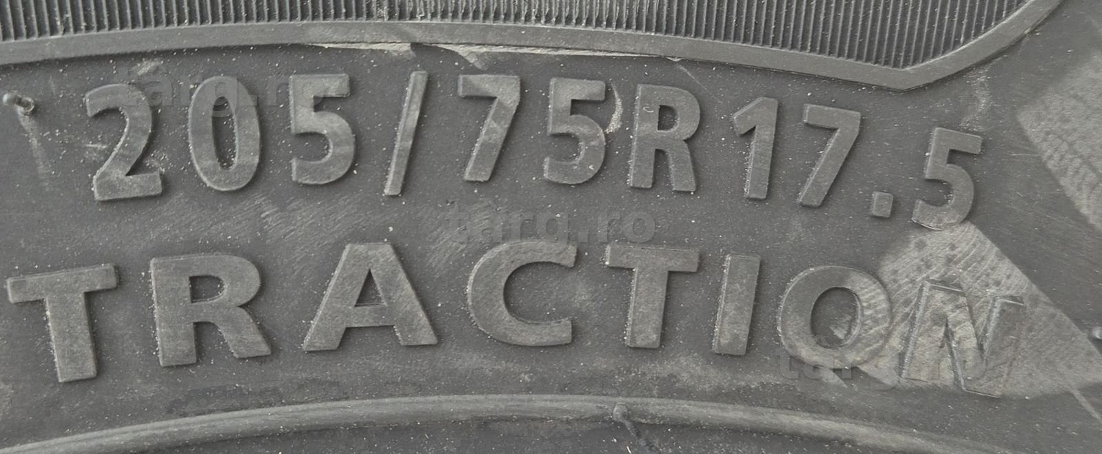 205/75 R17.5, 124M, GROUNDSPEED 14 P.R., Anvelope tractiune M+S 6