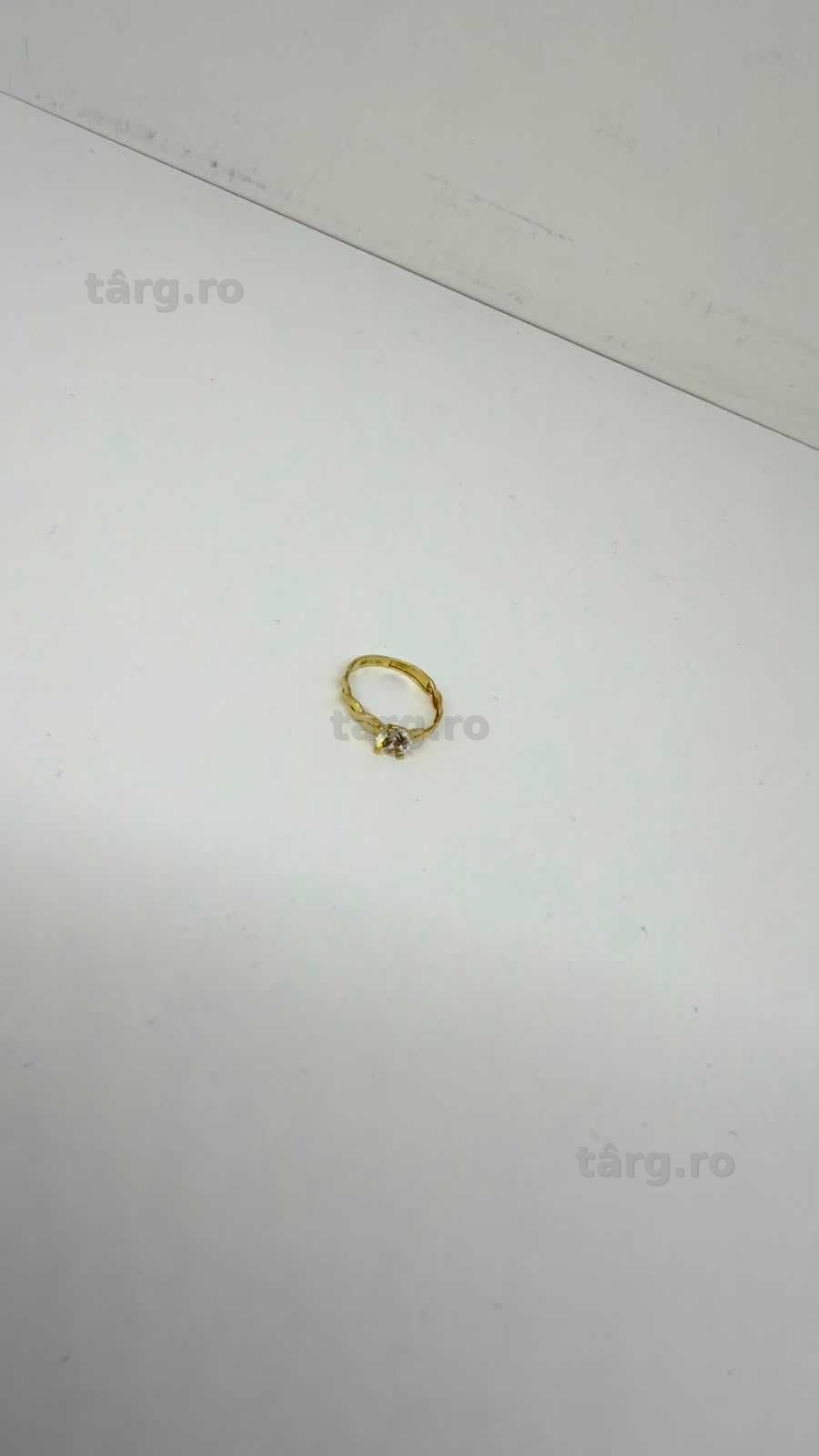 Inel aur 14K 1.13g ( Galata B8886 ) - Garantie 2 ani! 3