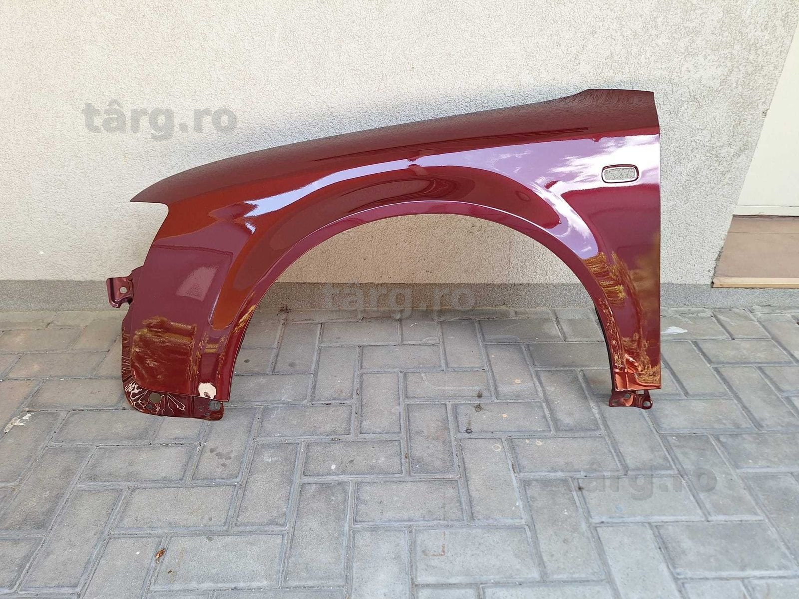 Aripa Fata Stanga Audi A4 B6 An 2000-2004 Vopsita Rosu