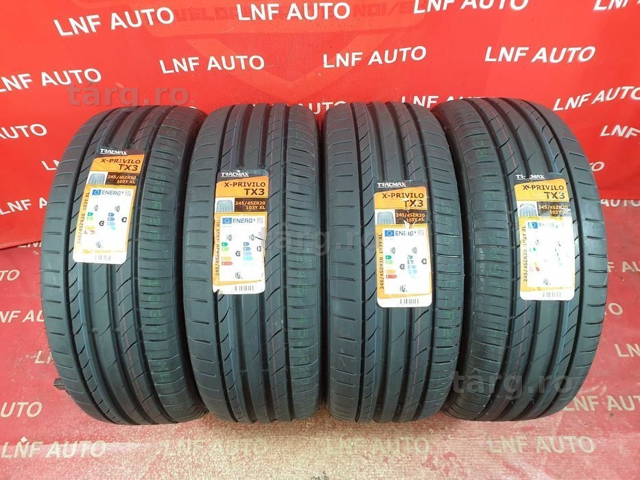 4 Anvelope de VARA - 245/45/20 - TRACMAX - NOI - DOT 2021 !