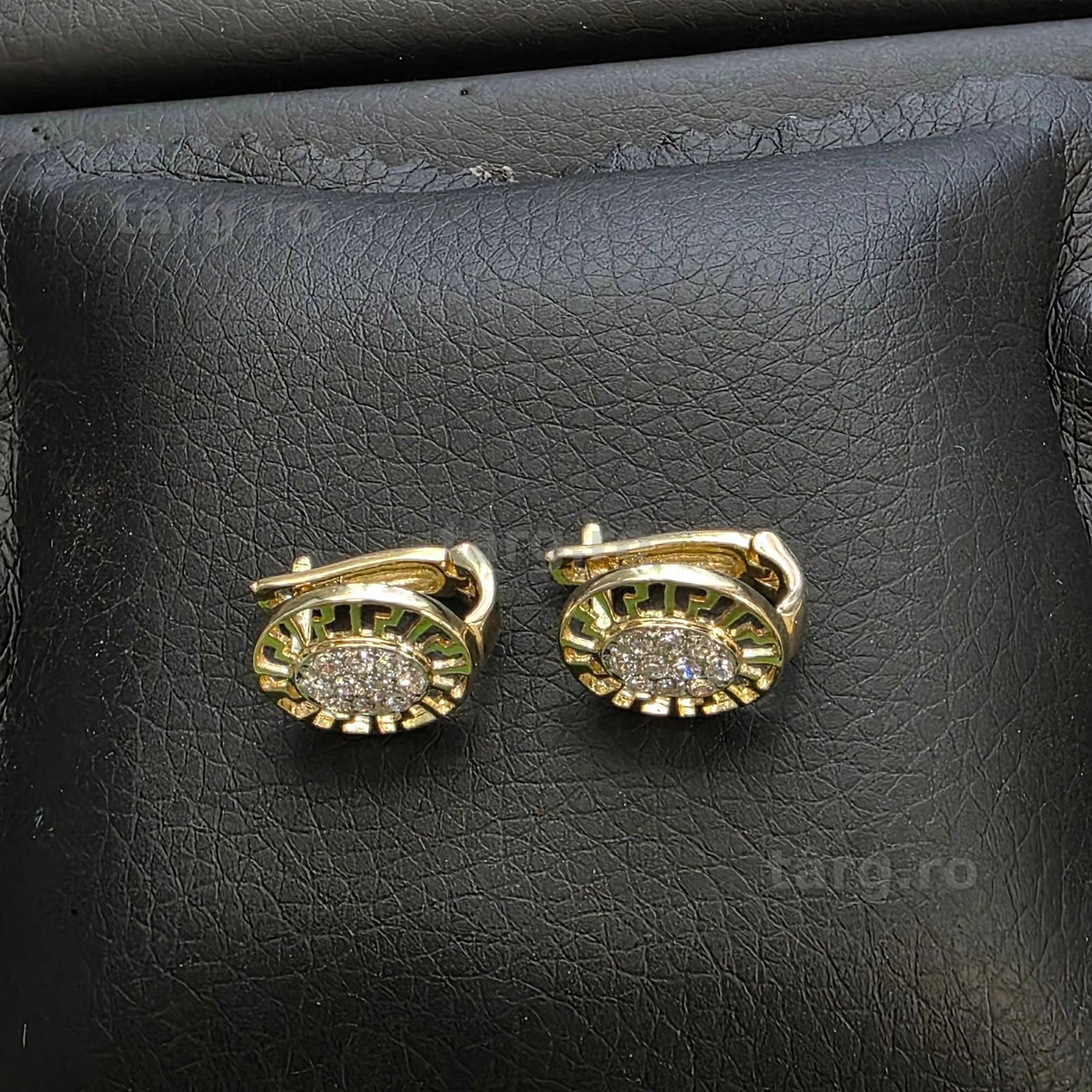 Cercei Aur 14K - 4.52 grame / 1760 lei ( B34195.2 / Ag28 Doi Baieti )