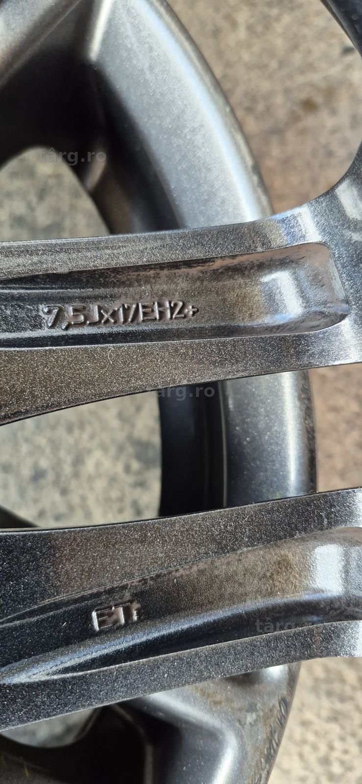 Set jante Audi R17;7,5Jx17H2,ET.38. 7
