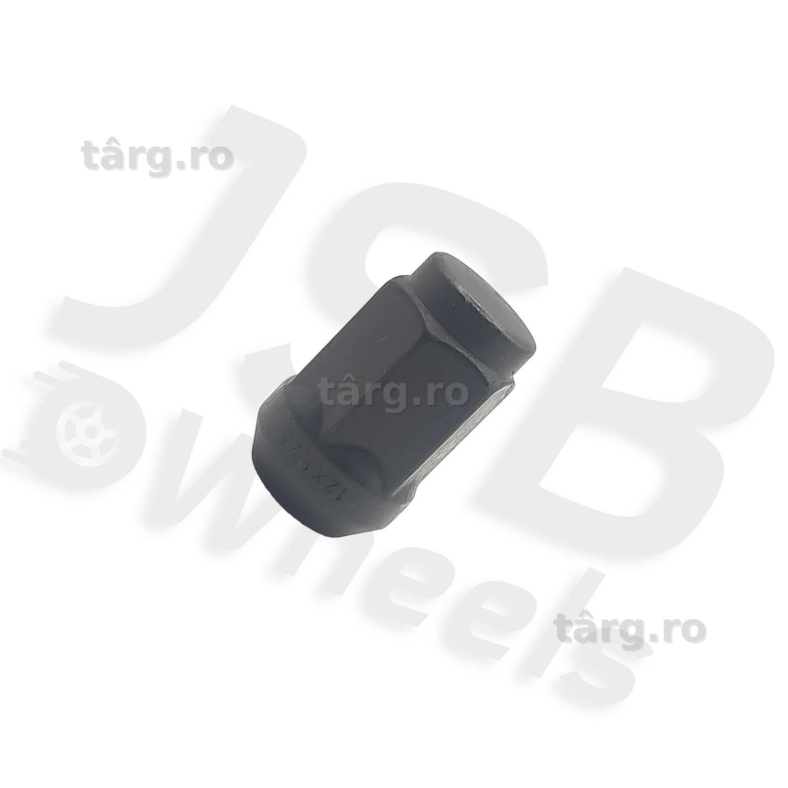 Piulite jante aliaj noi negre M12x1.25 pentru Nissan, Suzuki