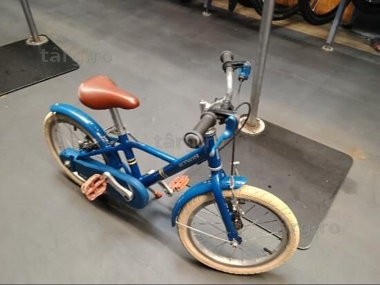 Bicicletă City 900 16'' albastru copii 105 - (SecondHand) Decathlon