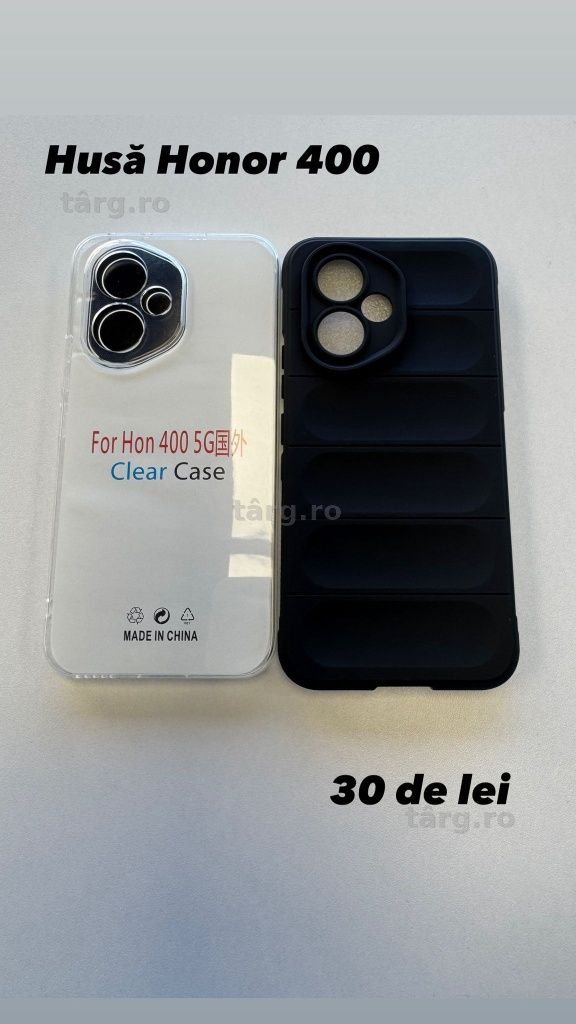 Husa piele ecologica tip carte, Folie, Incarcator, Cablu Honor 400 2