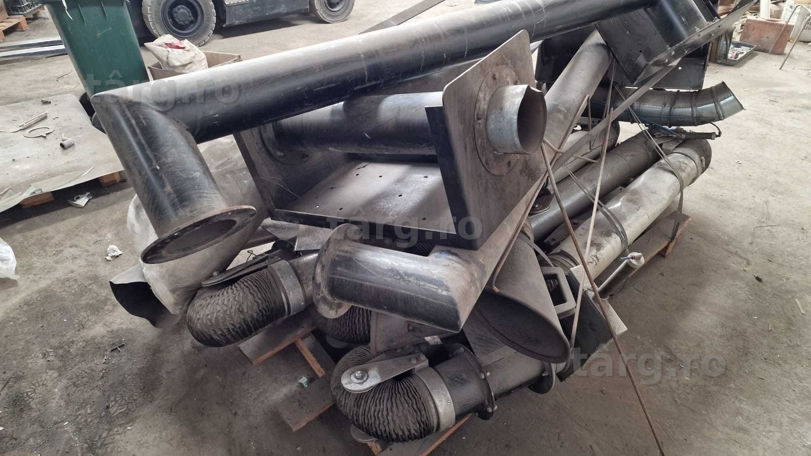 Tubulatură ventilație industrială