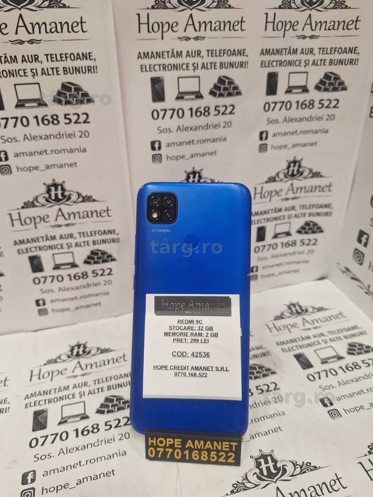 Hope Amanet P1/REDMI 9C/COD 42536