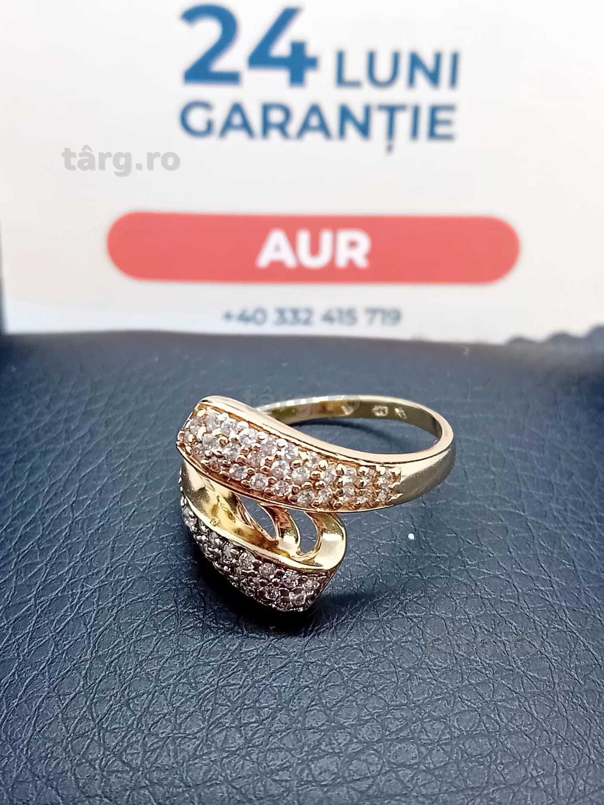 Inel aur 14k 4.14g (B.25322 AG31 Barboi) Garantie 2 ani!