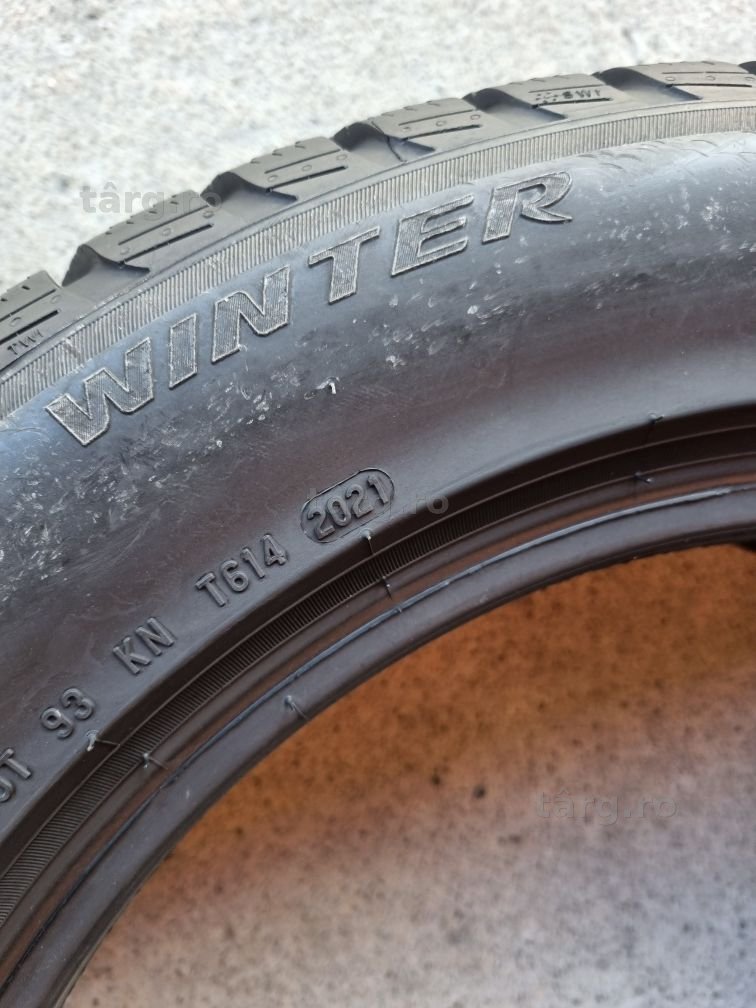 4 anvelope iarna ca si noi PIRELLI 205/60/17 DOT 2021 PRET PER BUCATA 7