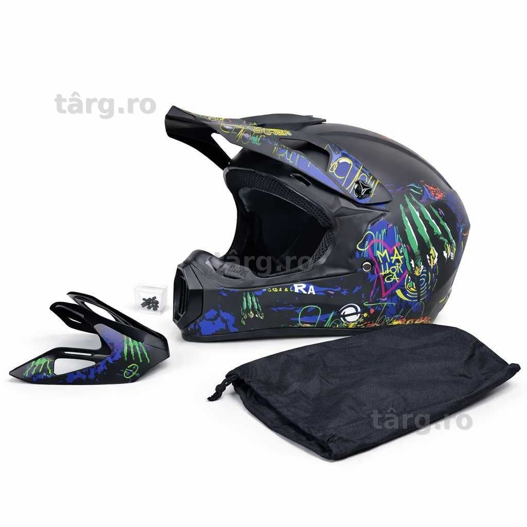 Casca Moto Enduro Cross ATV - S / M / L / XL - Multicolor