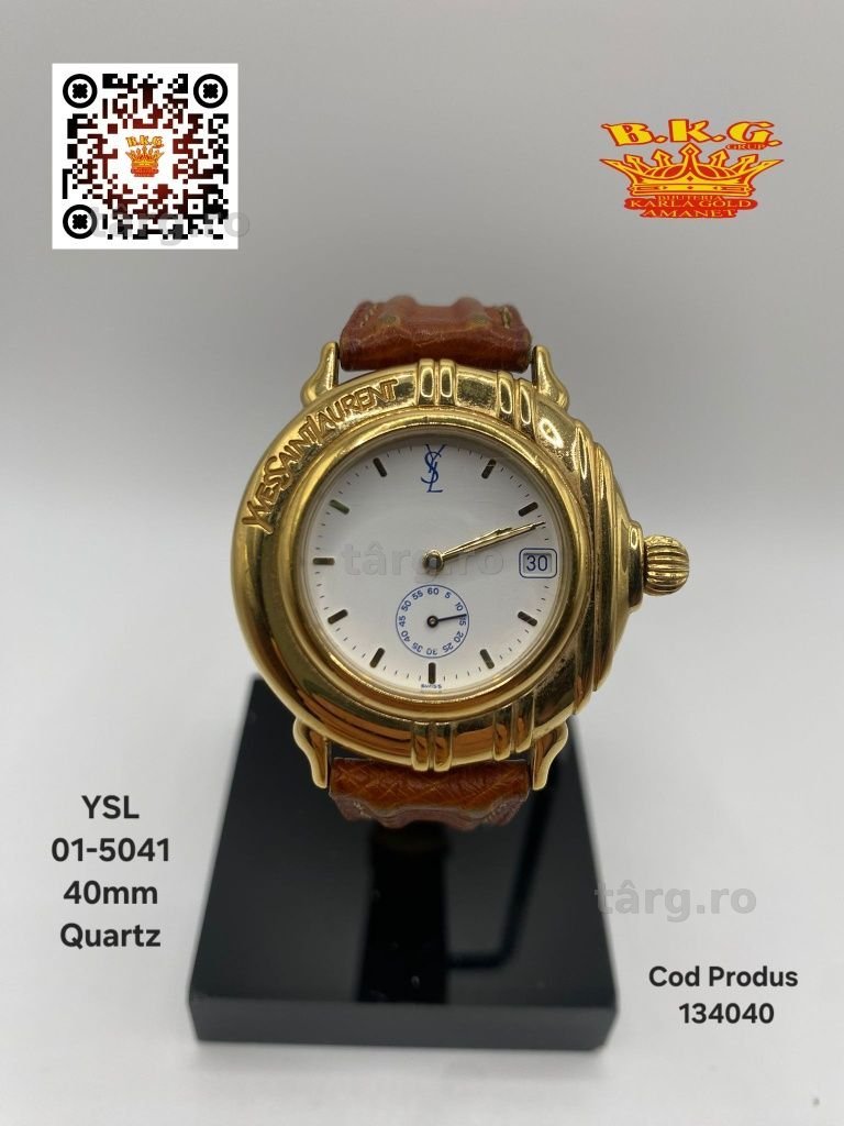 Ceas Yves Saint Laurent  Amanet BKG
