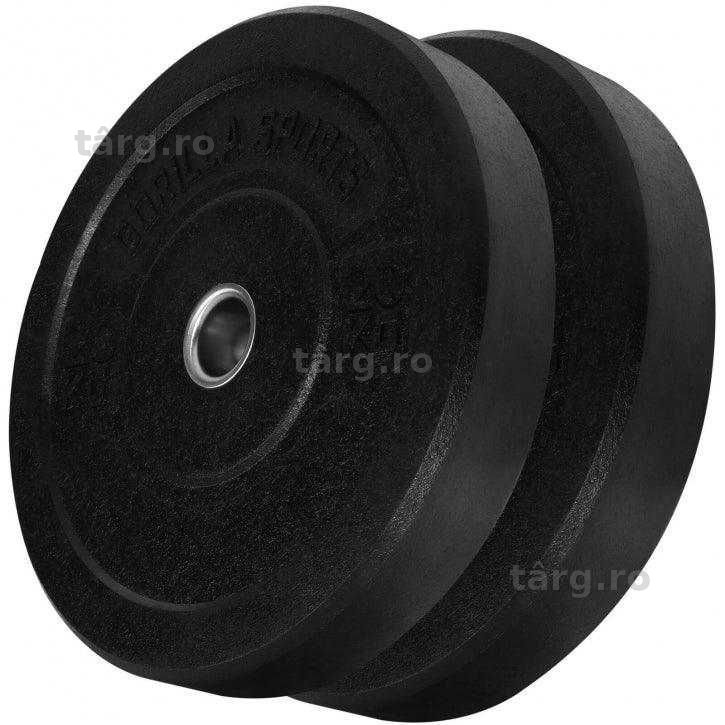 Disc Bumper de cauciuc  SET 2 x 20 KG Gorilla Sports