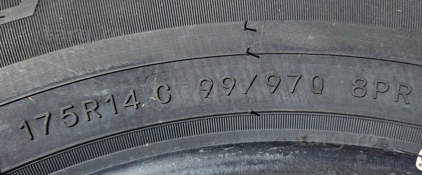 175 R14C 99Q DYNAMO profil 8.3mm Anvelope remorca 4