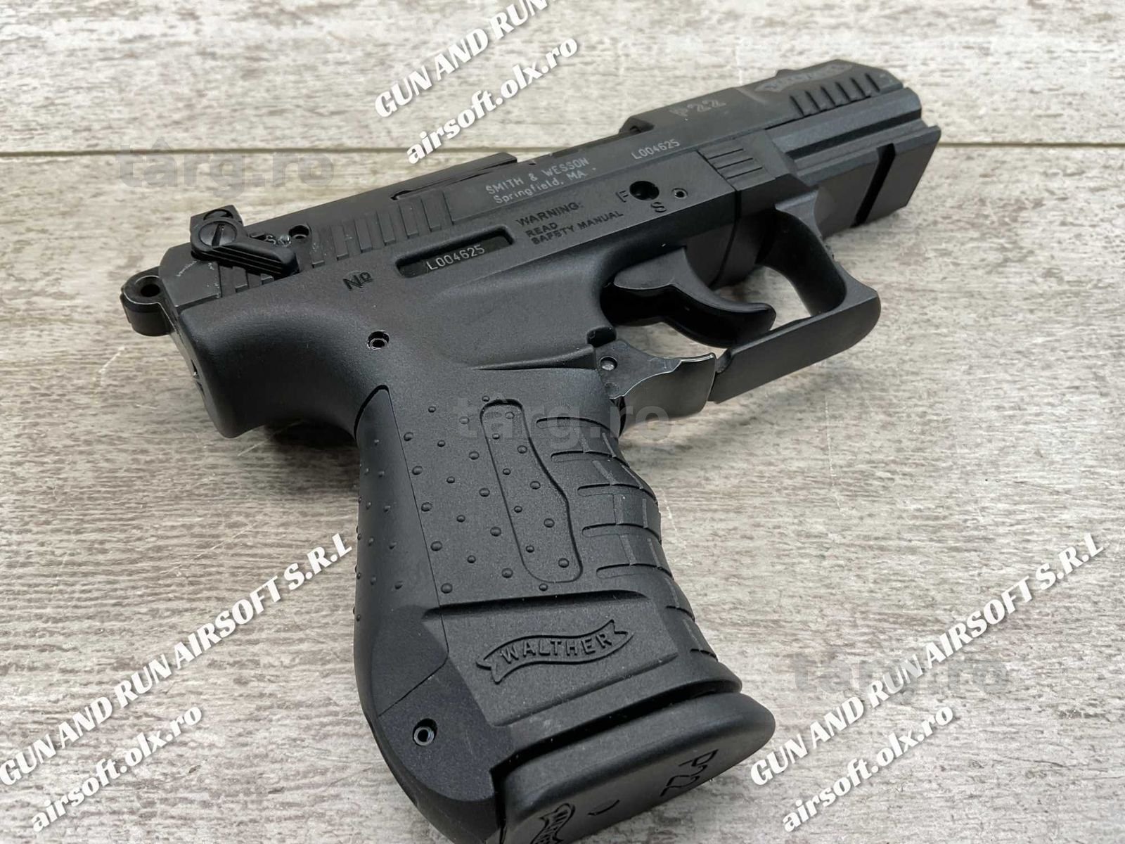 Pistol Nou ~ ORIGINAL !! 20JOULI ! ~ Cel Mai Puternic + Bile Cauciuc