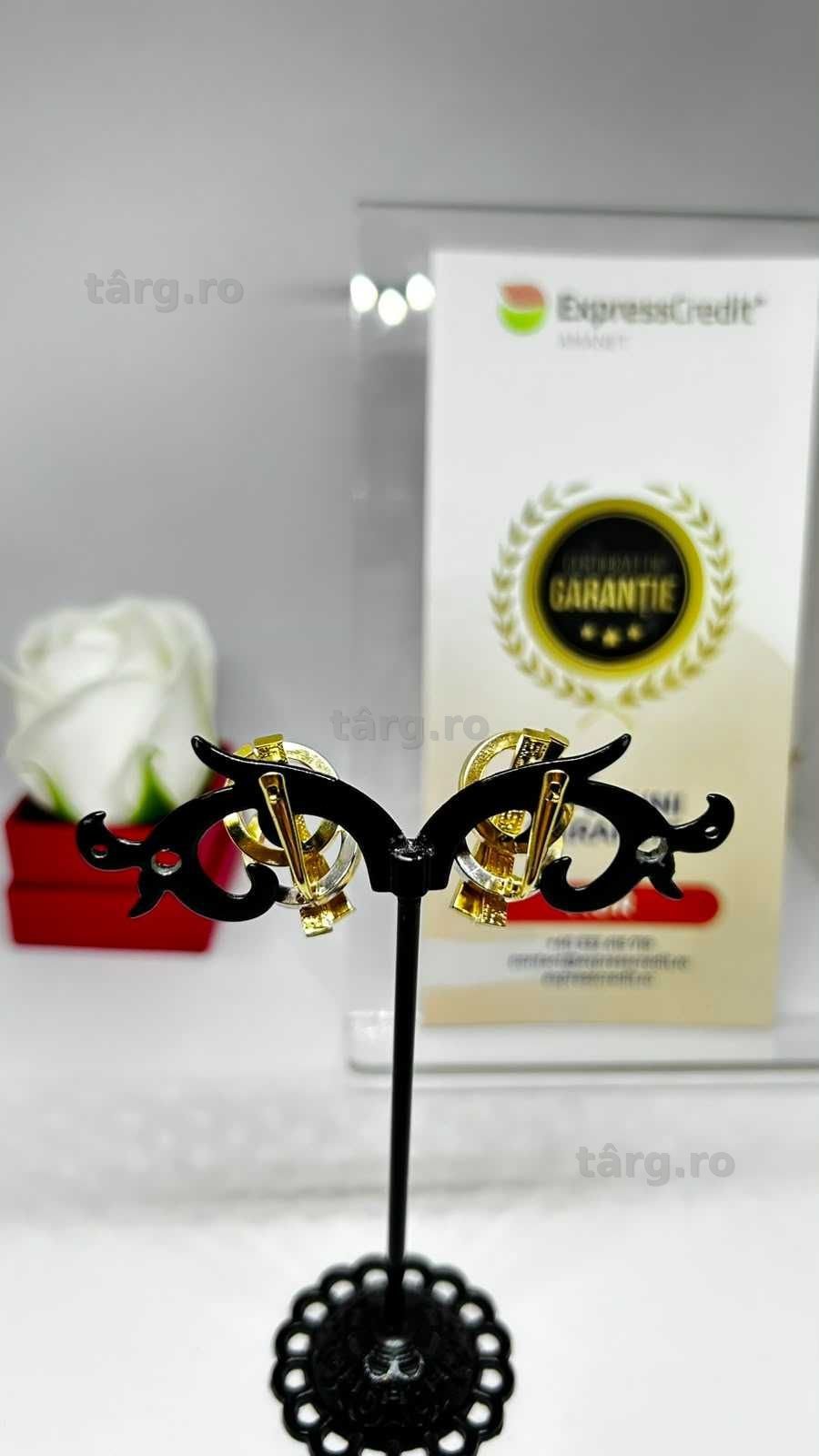 Cercei Aur 14K 4.71g (AG1 Alexandru B54034.2) - Garantie 2 ani!