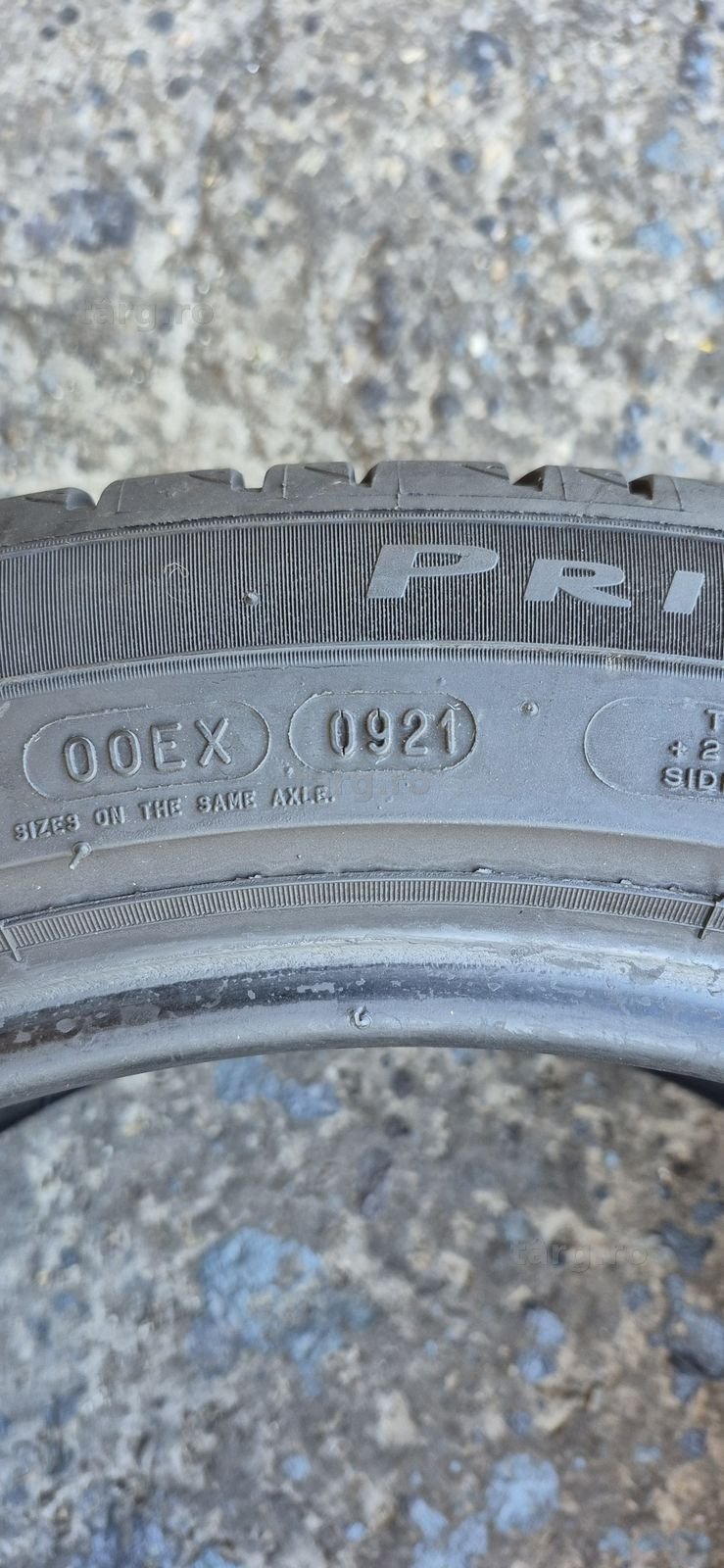 4 anvelope vara runflat  Michelin,fata 245/45/19,spate 275/40/19.Pretul este pe bucata. 7