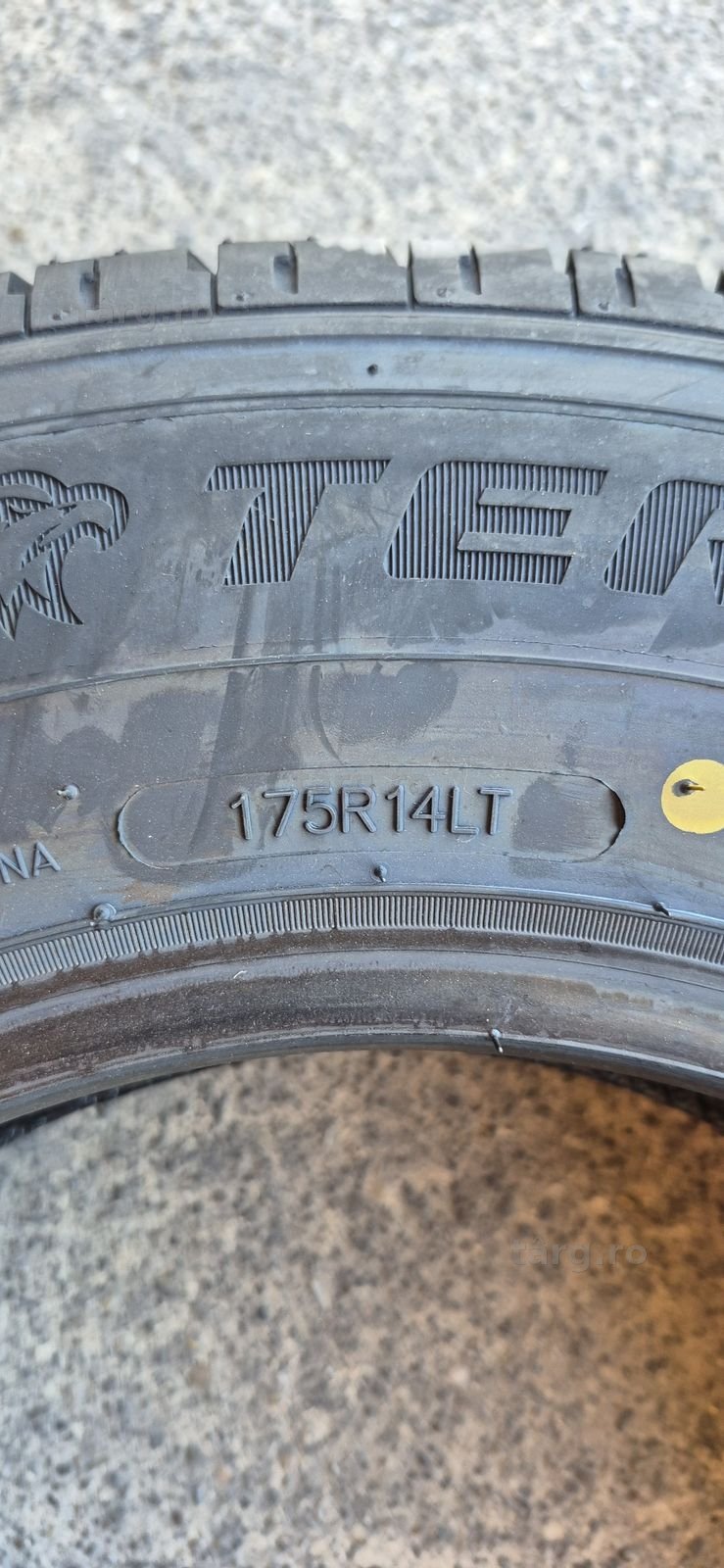 4 anvelope vara noi Tercelo 175/R14C,dot 2025.Pretul este pe bucata. 7