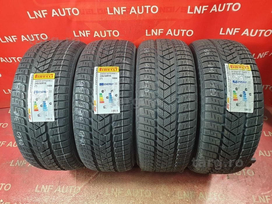 anvelope de iarna - 245/50/18 - pirelli - noi - dot 2021 !