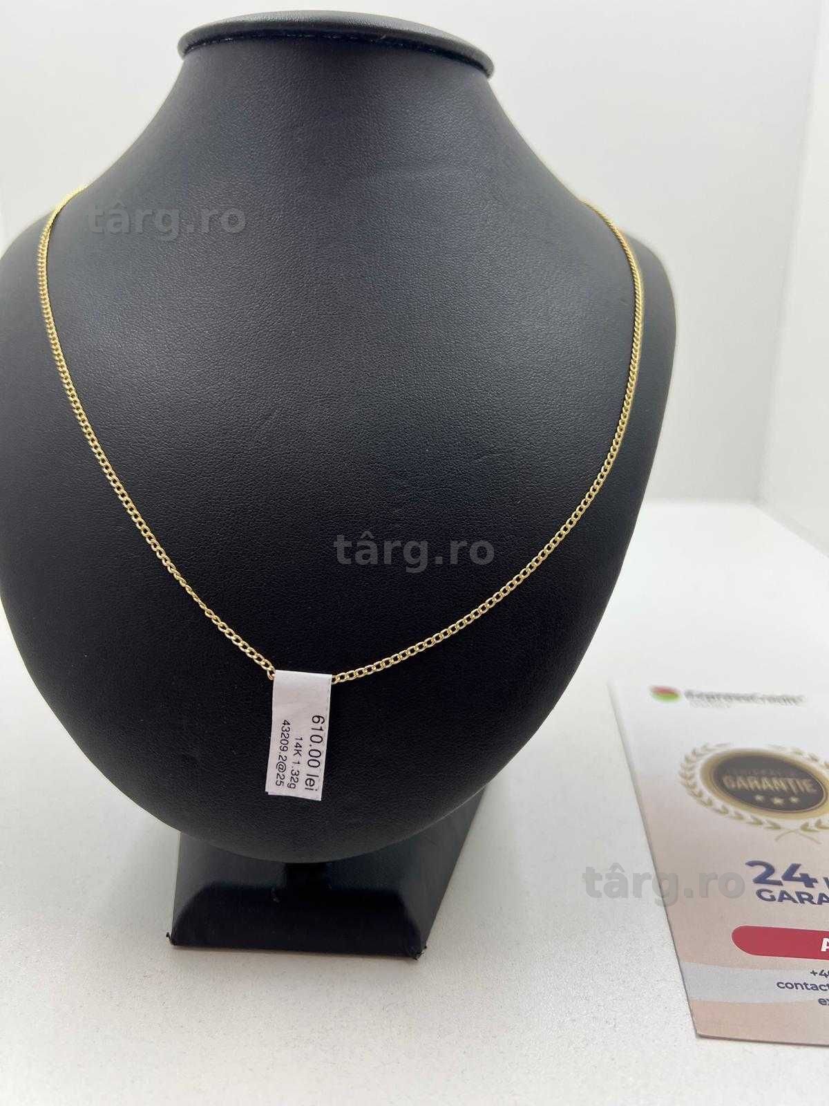 Lant Aur 14K 1.32g (Ag25 Belvedere B.43209.2) Garantie 2 ani! 2