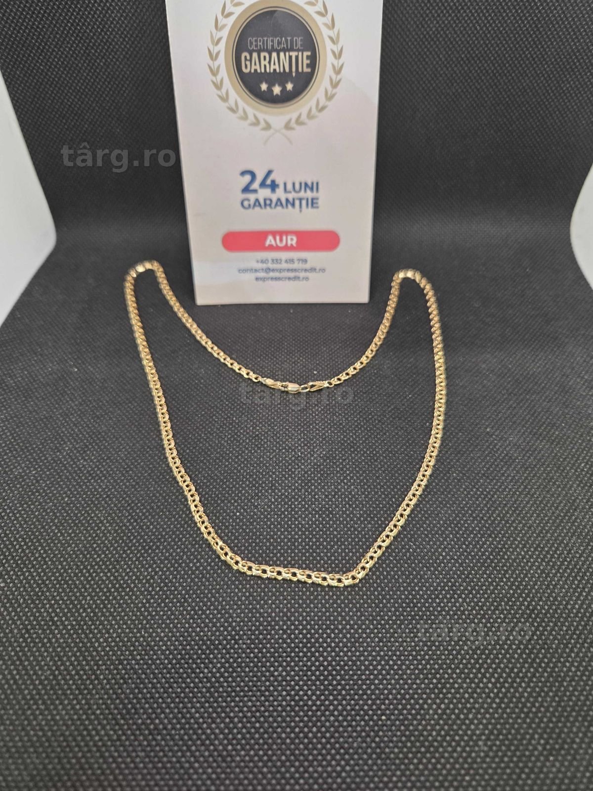 Lant aur 14K 7.67g (50081.8 Ag11 Piata nicolina) Garantie 2 ani!