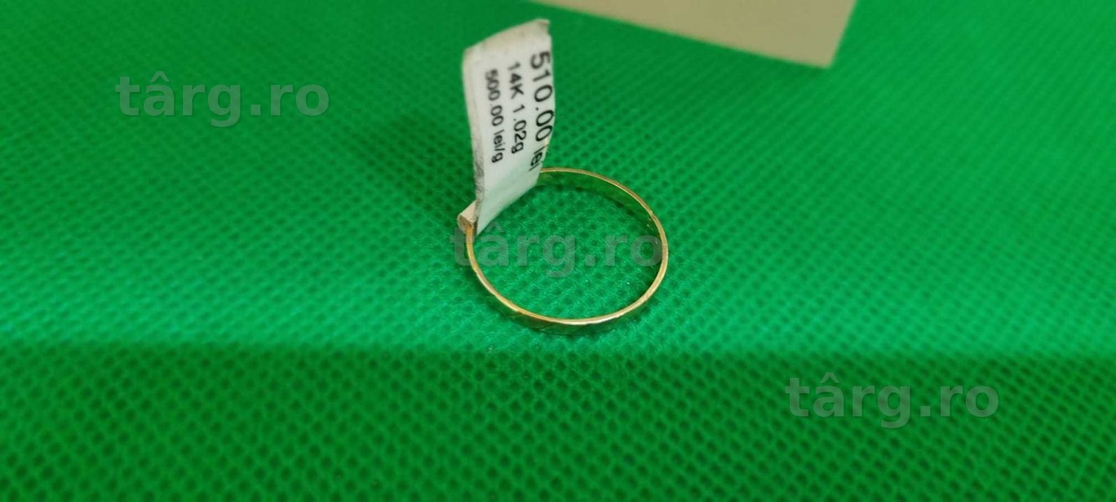 Verigheta aur 14K 1,14 gr (Ag.7) - Garantie 2 ani! 4
