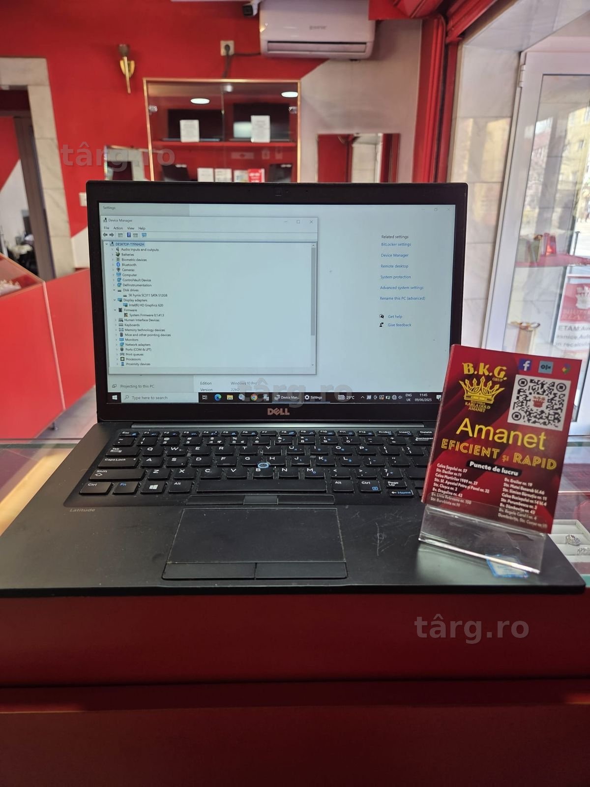 Dell Latitude 7480 Amanet BKG