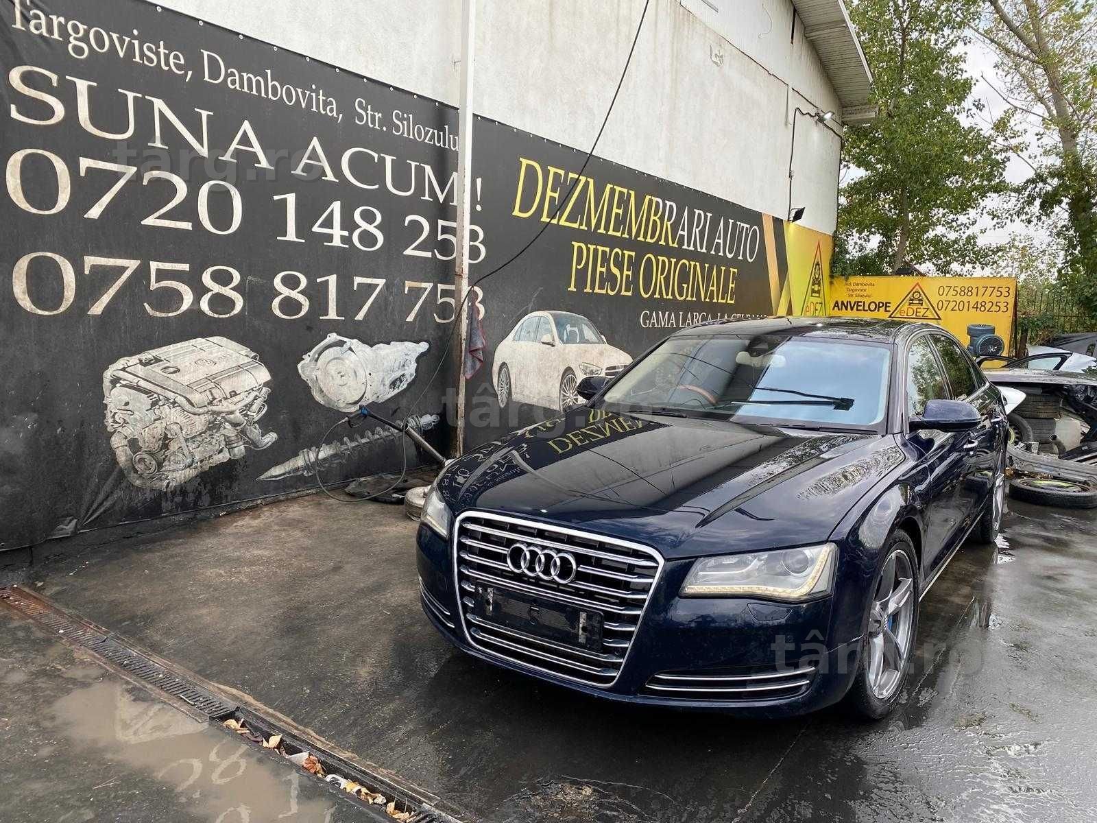 Dezmembrez audi a8 4h 3.0 cdta/bara fata a8/capota a8/far a8/stop a8/