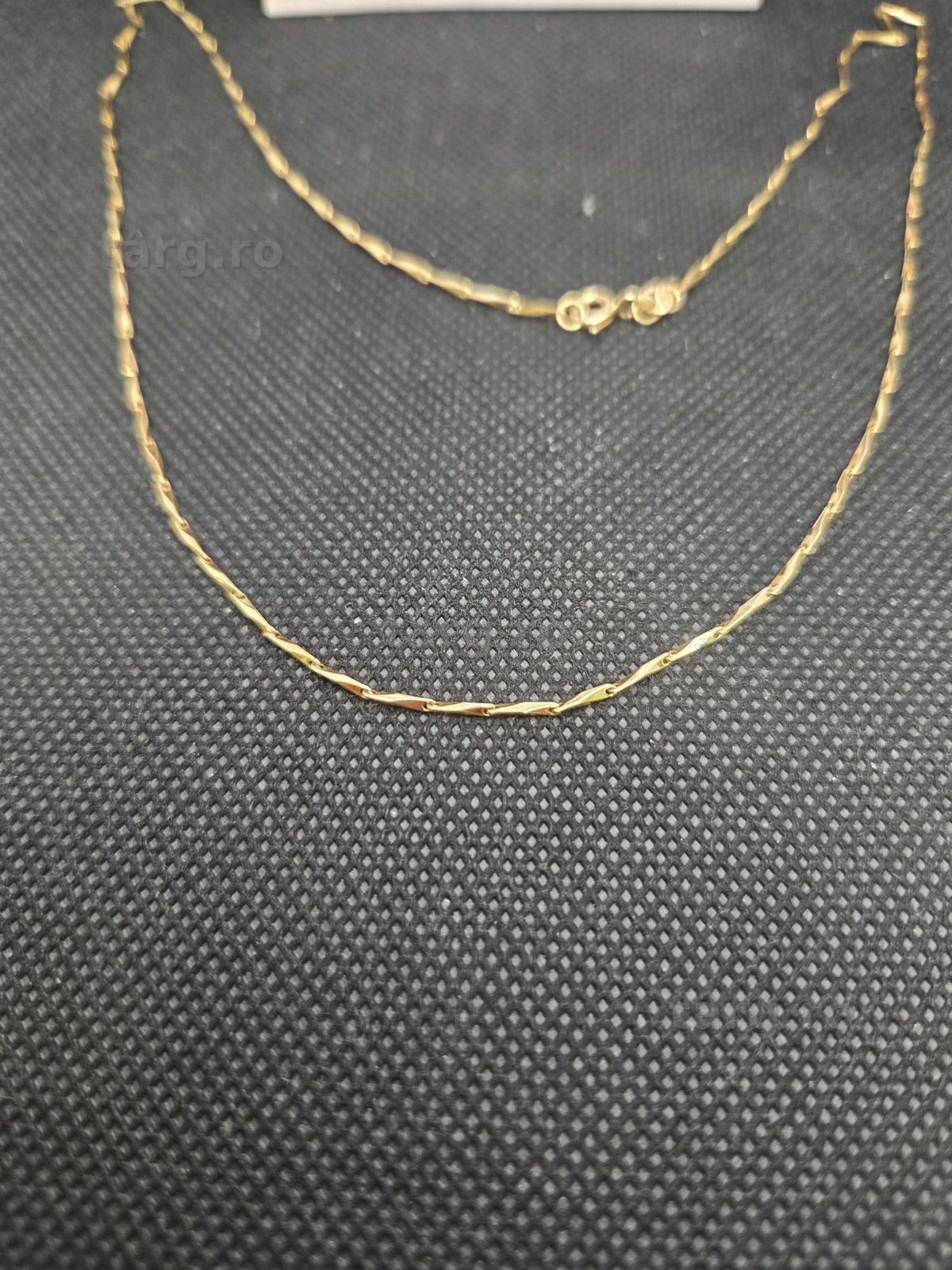 Lant aur 18K 4.59g (50081.2 Ag11 Piata Nicolina) Garantie 2 ani! 2