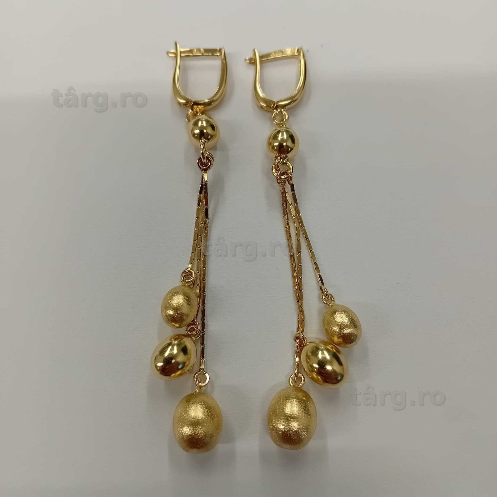 Cercei Aur 14k 6.38g (ag49 Esplanada b.8706) 2 ani garantie 3