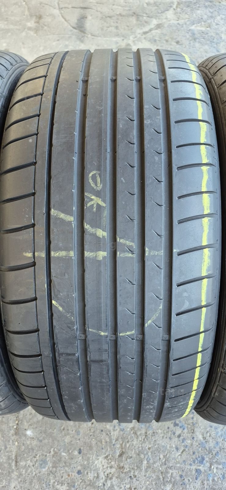 4 anvelope vara runflat Dunlop,fata 245/40/19,spate 275/35/19.Pretul este pe bucata. 3