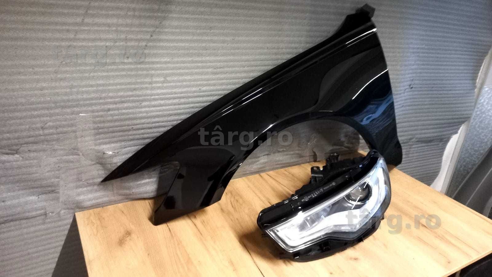 Pachet Aripa Fata&Far Stanga Audi A6/C7 An 2010-2014 (LY9B (Negru))