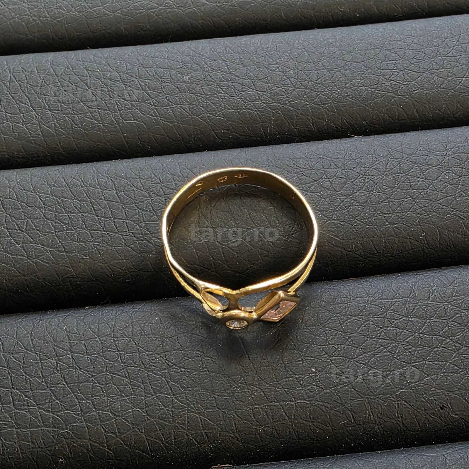 Inel Aur 18K - 1.59 grame / 910 lei ( B34149.1 / Ag28 Doi Baieti ) 5