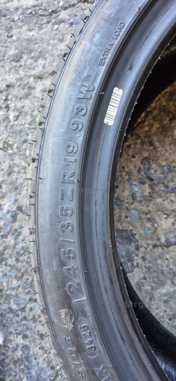 4 anvelope vara noi Sunwide,fata 245/35/19,spate 275/30/19,dot 2025.Pretul este pe bucata. 6