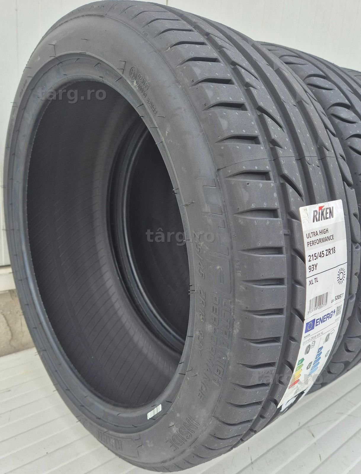 215/45 R18, 93Y, RIKEN UHP (By Michelin) XL, Anvelope de vara 3