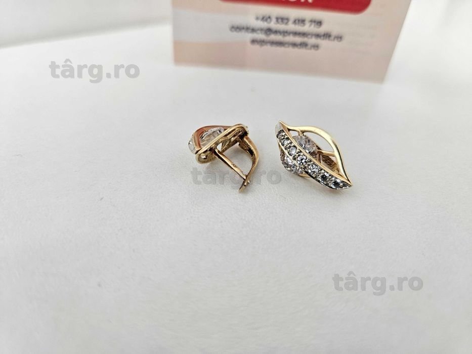 Cercei Aur 14K 5.49g (Ag1 Alexandru B.53580.1) Garantie 2 ani!