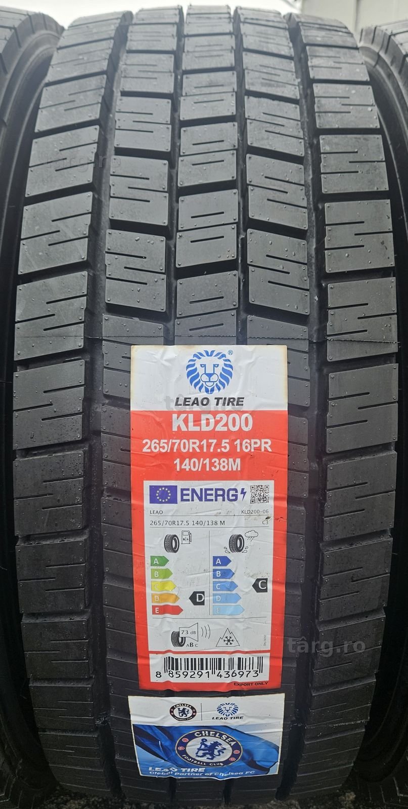 265/70 R17.5 140M LEAO KLD200 16 PR Anvelope tractiune M+S 2