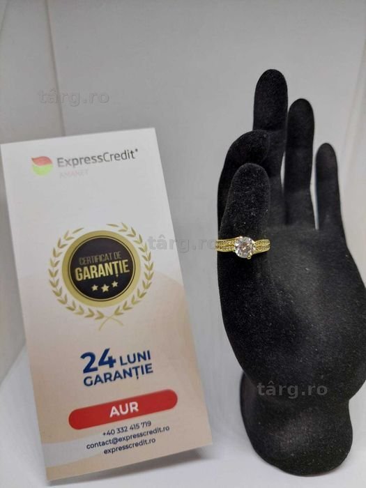 Inel 14K 2.85gr (34609/30 Pacurari 2) Garantie 2 Ani! 2