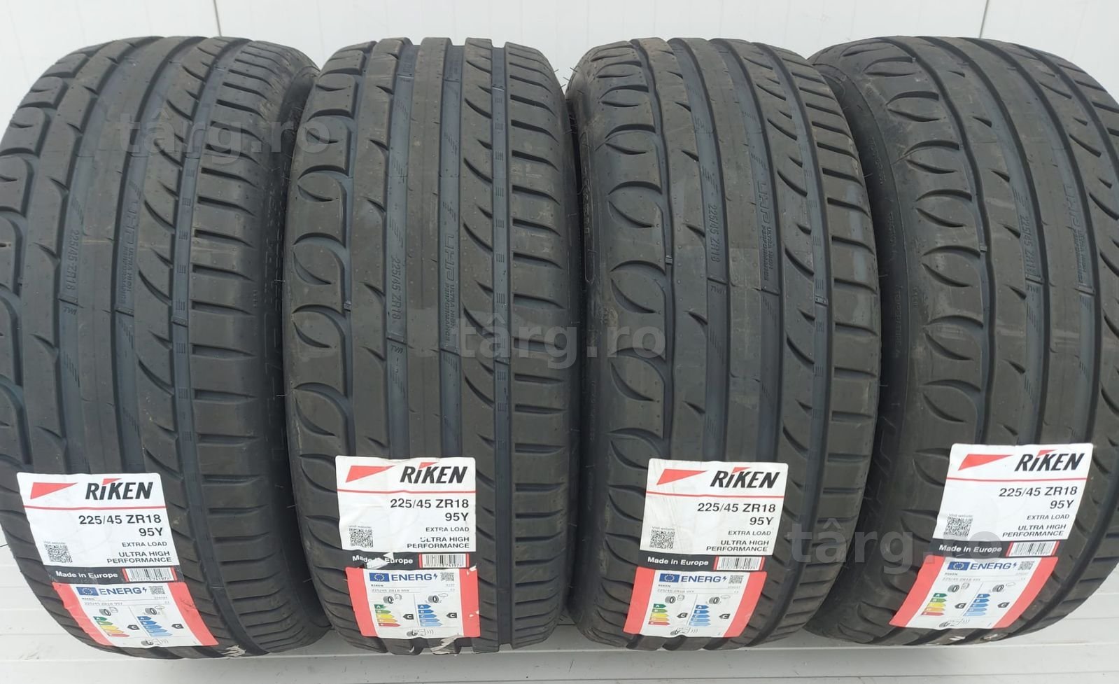 225/45 R18, 95Y, RIKEN UHP XL, ( by Michelin) Anvelope de vara