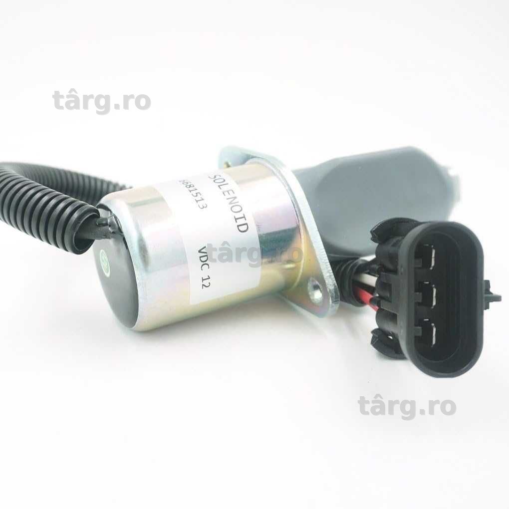 Opritor NOU solenoid electrovalva 12V stop motorina Bobcat Kubota