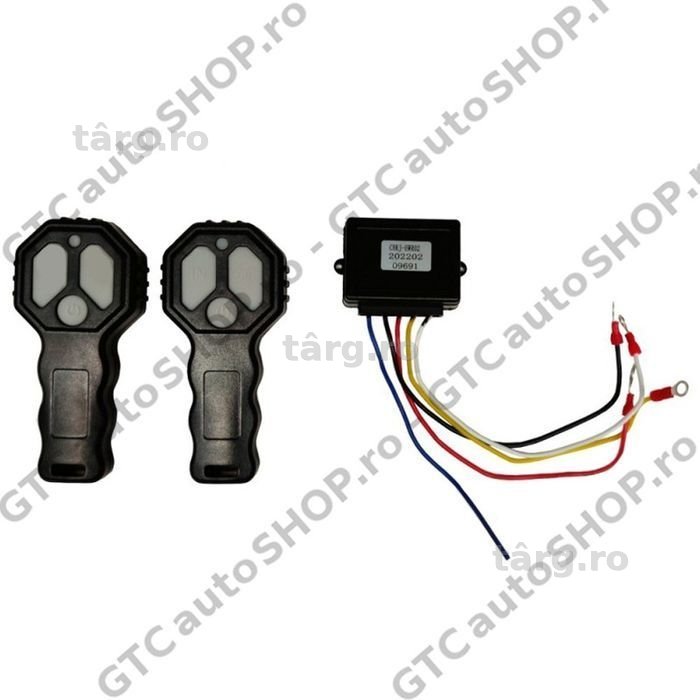 set doua telecomenzi troliu wireless heavy-duty