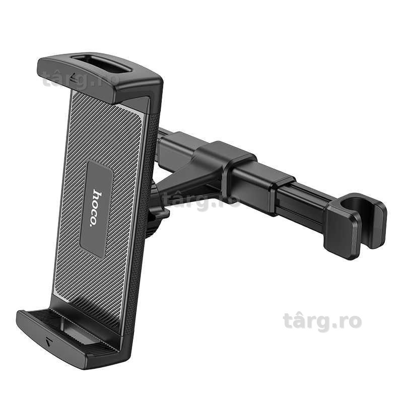 Suport Hoco Auto Tetiera Extensibil Tableta / Telefon Prindere Arc 2