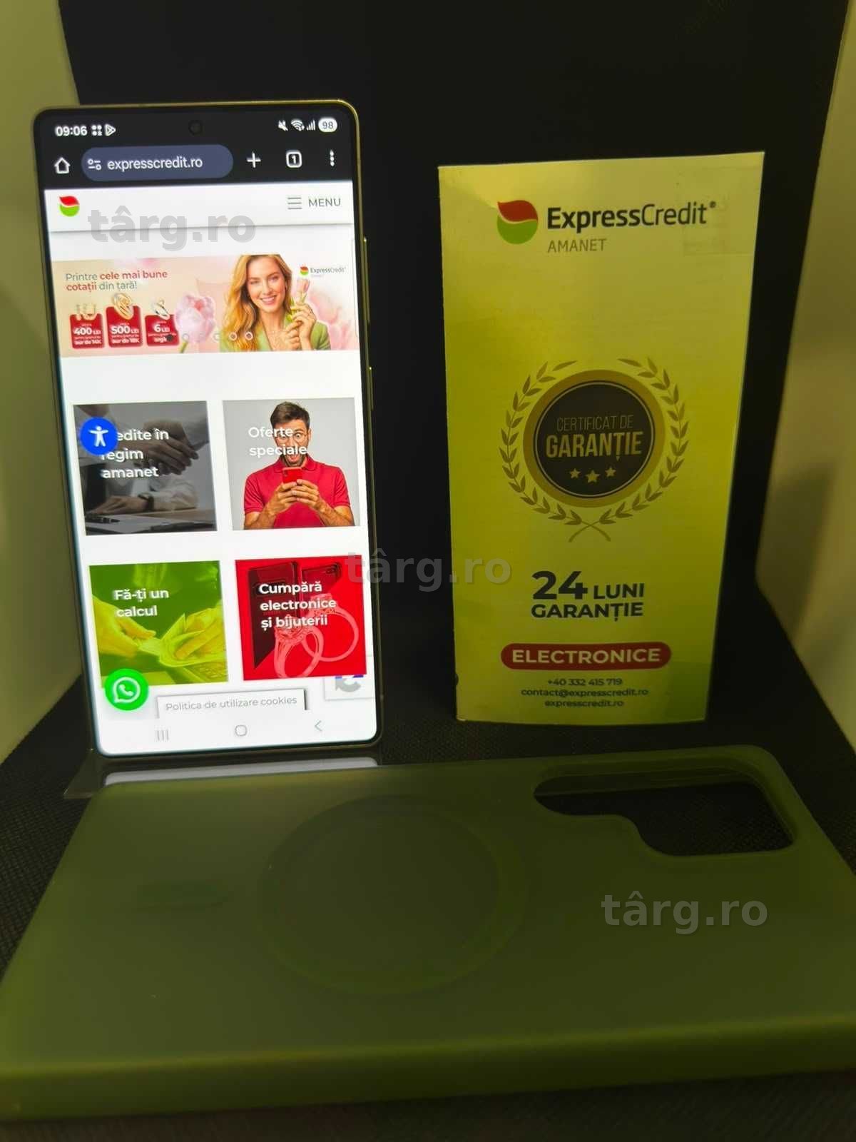 (Ag41) Telefon Samsung S25 Ultra 5G B6385 - Garantie 2 ani!