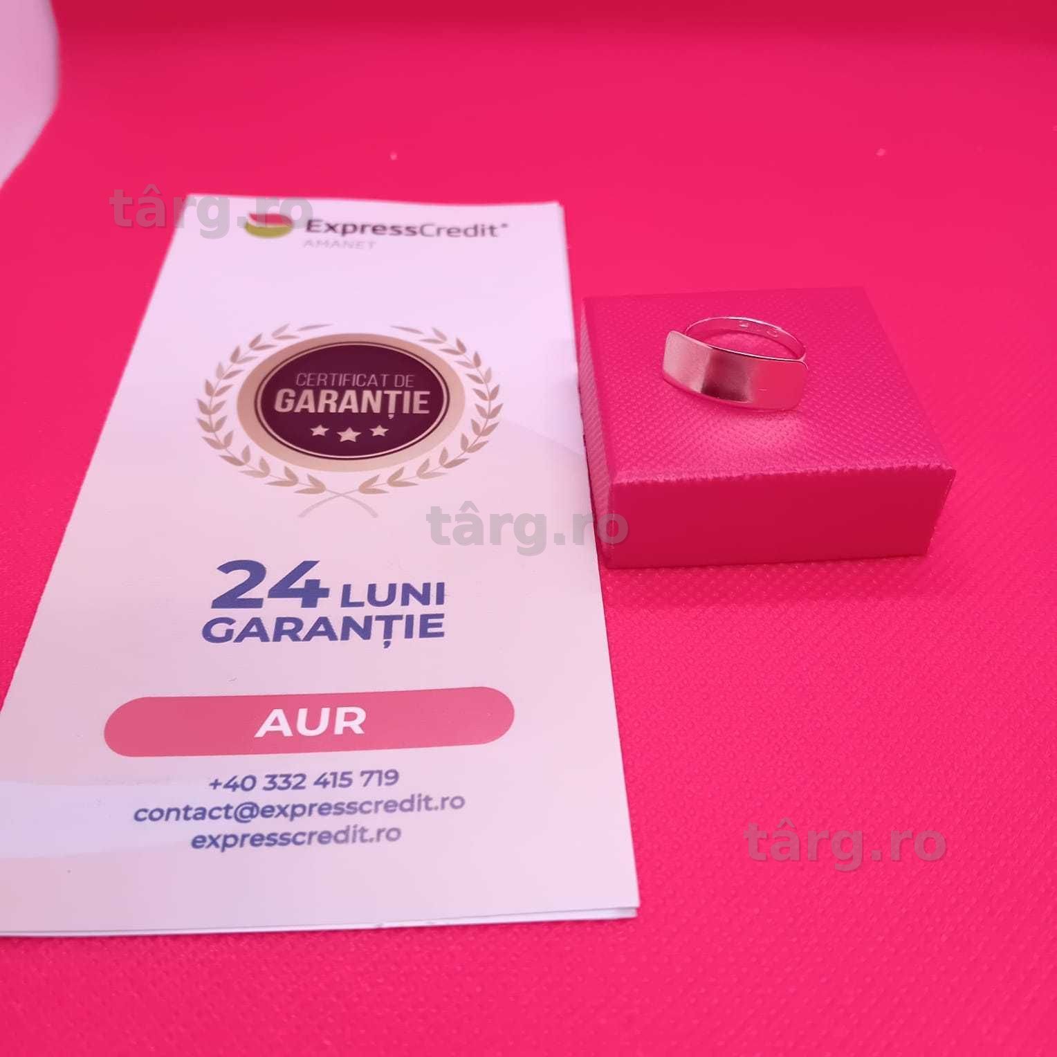 Inel  aur 14k 1.47g (Ag4 Dacia B50845.3-Garantie 2 Ani 2