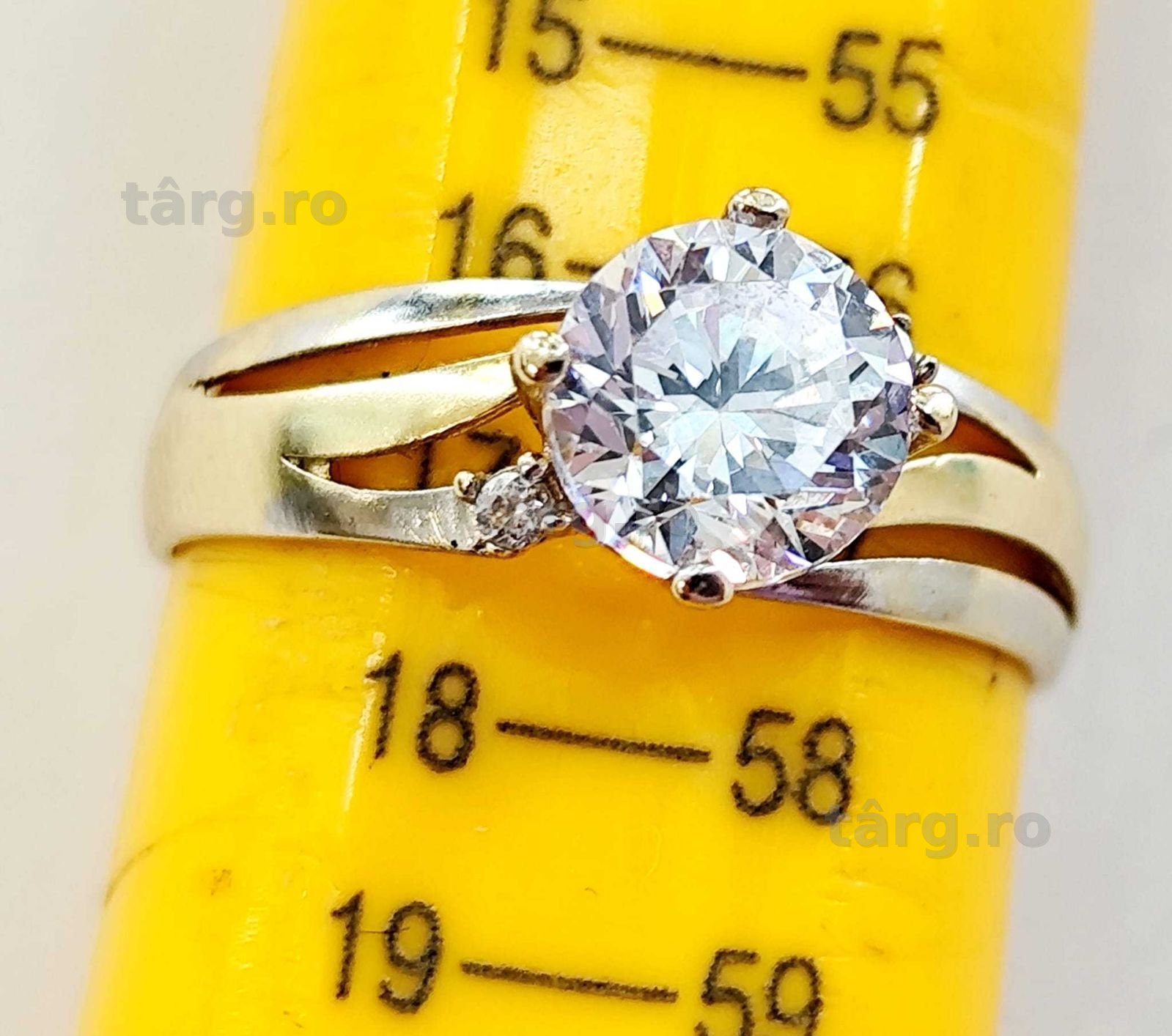 Inel aur 14 K 2.09gr (AG35 B 27928.3/32) Garantie 2ani ! 4