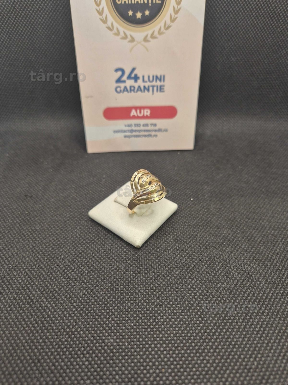 Inel aur 14K 2.27g (50190.2 Ag11 Piata Nicolina) Garantie 2 ani! 2