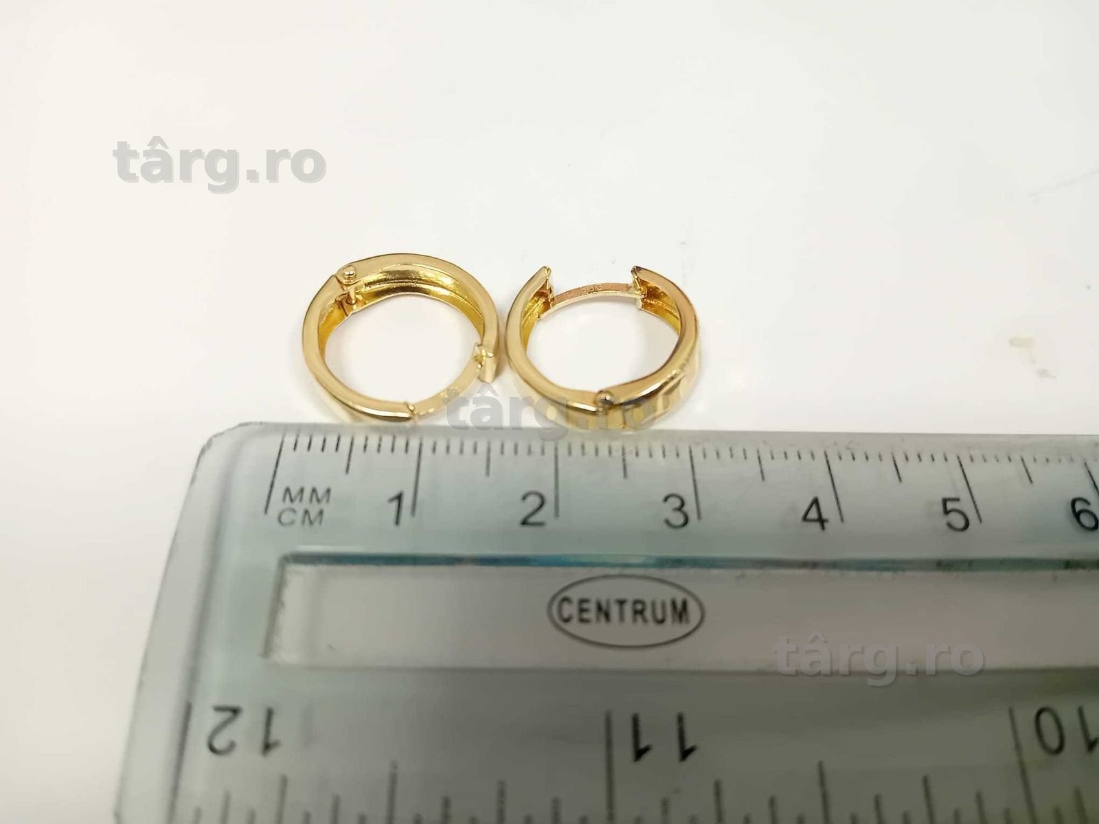 Cercei aur 14k 1.69g [34792.1/30 Pacurari 2] Garantie 2 ani! 3