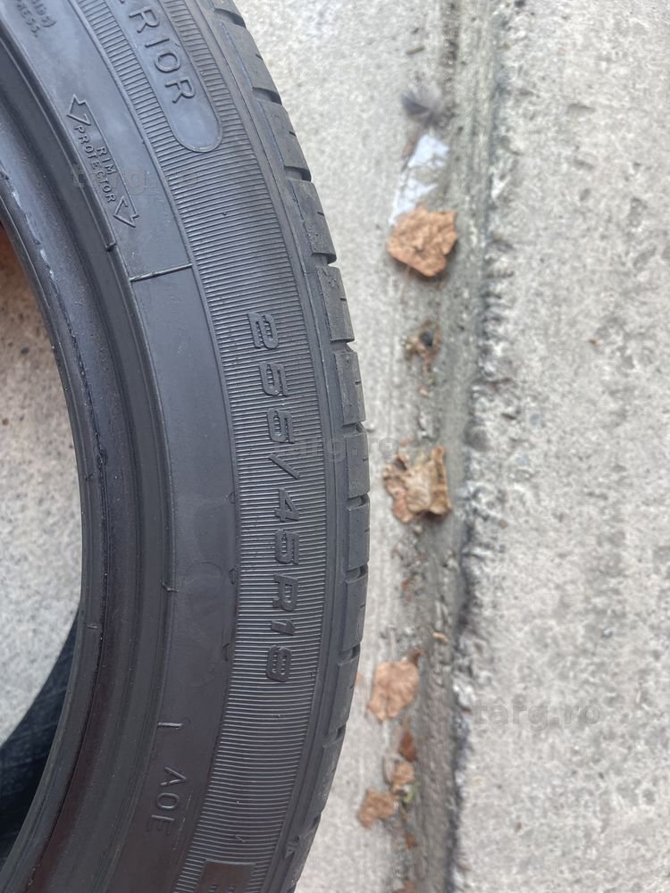 2 anvelope de vara 255/45/19 Goodyear RFT 7
