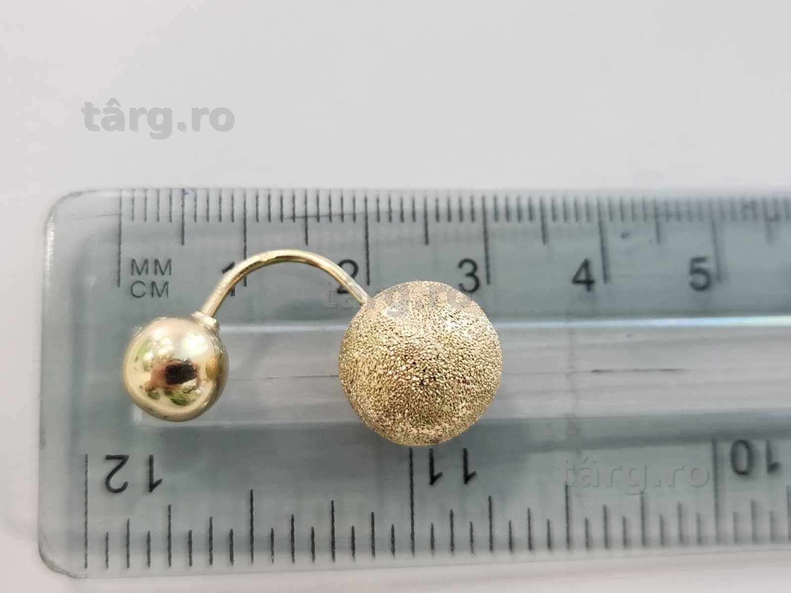 Cercei aur, 14k, 4.98g (b 68840.2 Ag2 Tudor) 2