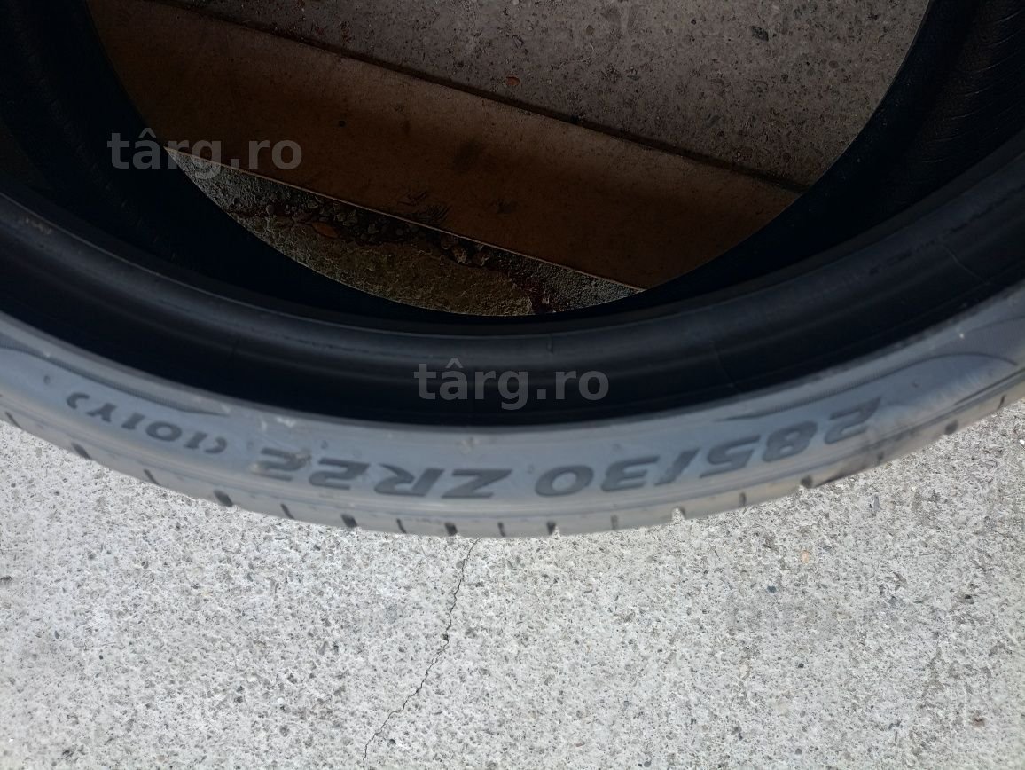 2 anvelope Pirelli 285/30 R22 dot 3920 5