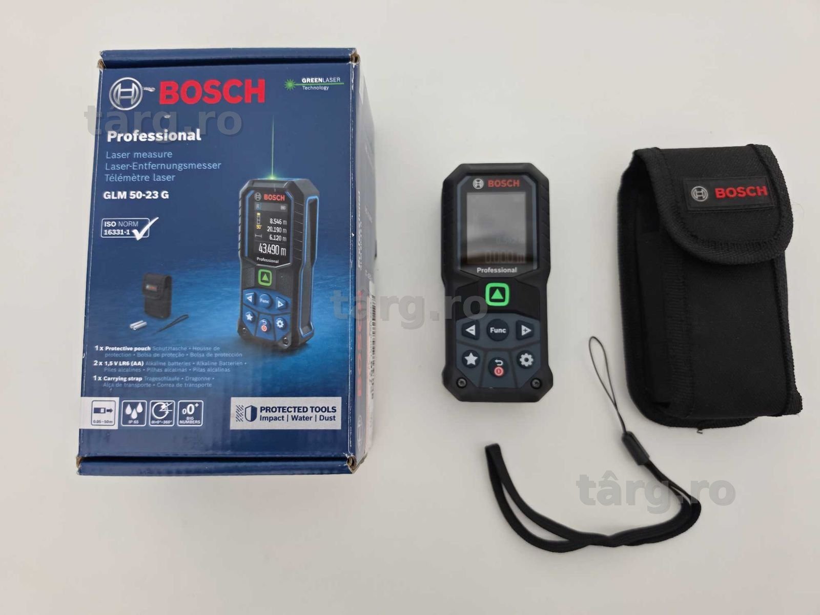 BOSCH GLM 50-25 G Telemetru cu laser verde (50 m)